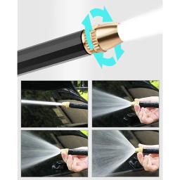 1/3/5 pçs pistola de água de alta pressão lavagem do carro jardim rega mangueira bico sprinkler espuma jarro torneira água conjunta conector rápido - Image 2