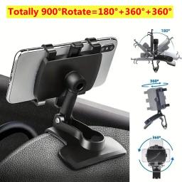 Suporte universal do telefone do painel do carro, Clip Mount, celular GPS, suporte para celular, suporte para carro para iPhone, Samsung, Xiaomi - Image 3