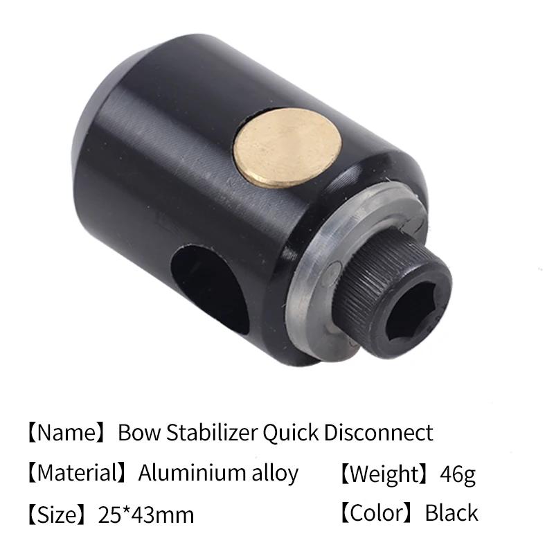 Archery Estabilizador Conjunto para Caça Composto Arco e Flecha, Quick Disconnect Bracket, Balance Bar Adapter, Quick Disconnect - Image 1