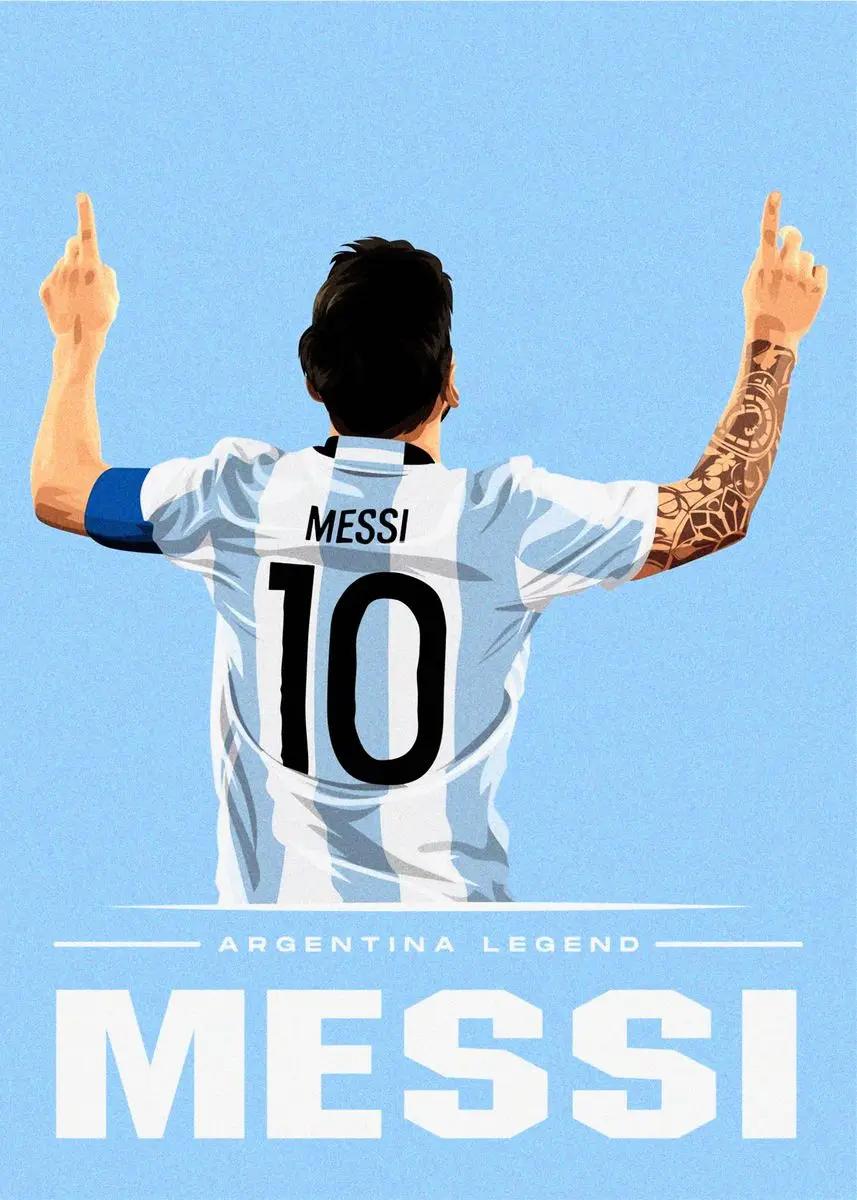 Sports Soccer Football Player Star Wall Art Poster, World Famous Idol Idol Canvas Pintura, coleção Mural, Print Pictures, Home Decor - Image 1