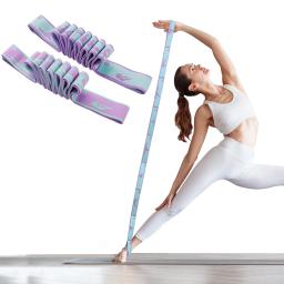 Multi-Seção Elástica Bandas De Resistência De Yoga, Treinamento De Dança, Ginásio, Início, Exercício De Pilates, Puxar Cinto, Fitness, Esporte, Adulto, Criança - Image 1