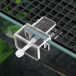 Acessórios para aquário Transparente Acrílico Suporte Suporte Anti-salto Net Fish Tank Cover Grid Bottom Isolation Plate - Image 1