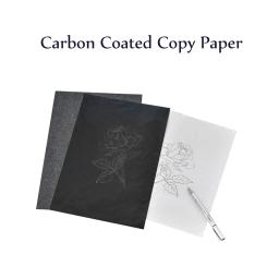 Reutilizável Carbono Revestido Papel De Cópia, Transferência De Grafite, Pintura De Rastreamento, A4, Preto, Permanente, Superfícies De Arte, 10Pcs - Image 1