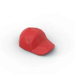 MOC-Head Gear Cap Blocos de Construção, Peças Curtas, Costuras Curvas, Bill, Tijolos Montar, Brinquedos de Partículas, Presentes de Aniversário Infantil, 10Pcs, 93219 - Image 6