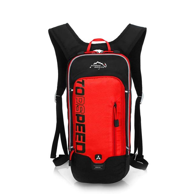 Mochila Impermeável e Respirável Inoxto 6L para Ciclismo: Saco de Água e Capacete para Homens e Mulheres