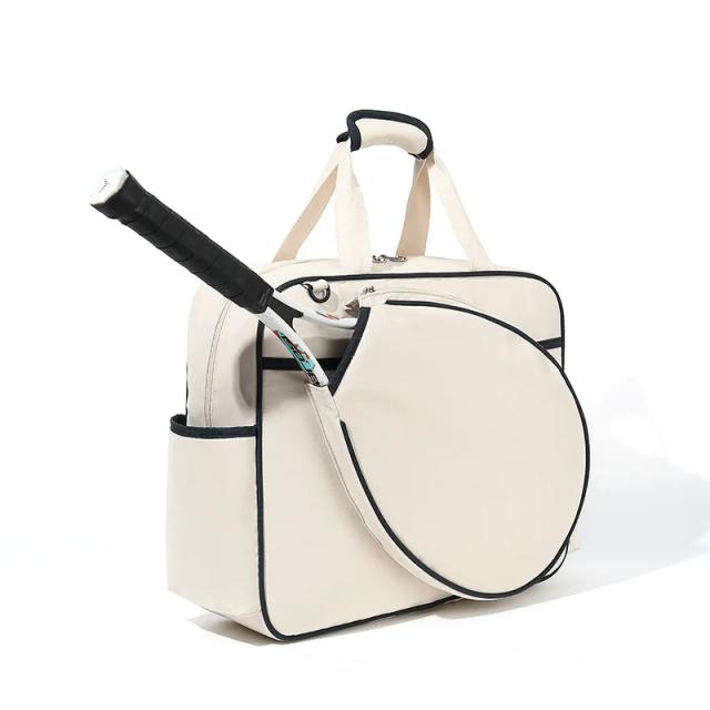 Saco à Prova d'Água para Tênis e Esportes - Bolsa Versátil para Raquete de Padel, Badminton e Squash para Homens e Mulheres