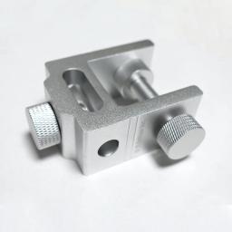 Alumínio liga lâmpada tabela braçadeira, poste lâmpada, Desktop suporte fixo, altura ajustável - Image 4