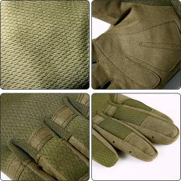 Luvas táticas de esportes ao ar livre para homens, luvas leves, treinamento, escalada, tiro, ciclismo, bicicleta, btb, ciclismo - Image 5