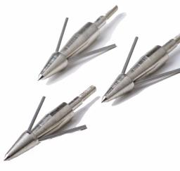 Box Head Arrows Broadheads para caça e tiro com arco, Aplicar para arco composto e bestas, Recoil Shooting Arrowheads, 6pcs - Image 4