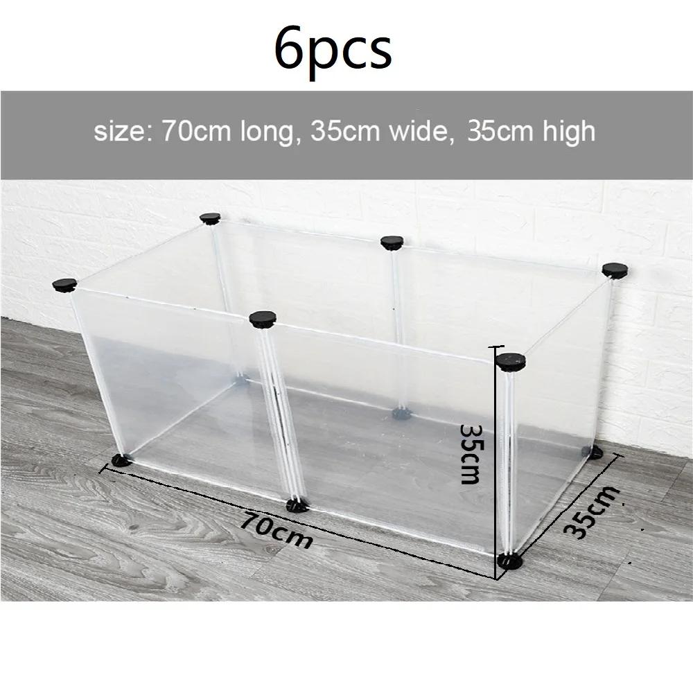 Combined Foldable Pet Cage, Yard Fence para cão, gato, gatinho, coelho, cobaia, coelho, ouriços Playpen, DIY, pequeno Pet - Image 1
