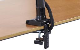 LCD LED Monitor Holder, Gás Spring Braço, Full Motion Gás Strut, TV flexível Mount, Carregando 2-9kg, NB F80 Desktop17-27 ", Novo - Image 4