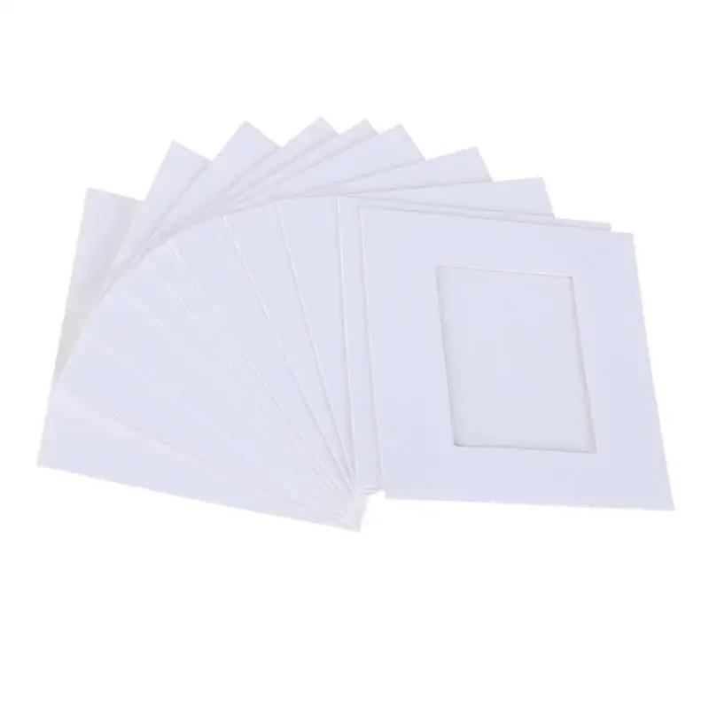 Combinação Moldura de Papel com Clipes, Kraft Papel Picture Frame, Pendurado Fotos Álbum, Decoração de Casa Artesanato, 3" - Image 1