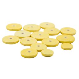 SLADE-PU Couro Tom Flauta Pads, DIY Repair Tool, Woodwind Instrumento Musical, Acessórios de Substituição, 16pcs - Image 6