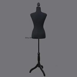Manequim feminino de alfaiate de costura de plástico de espuma pu, manequim de linho estampado para design de roupas, modelo expositor pode ser pino p - Image 5