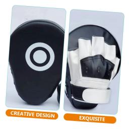 Saco De Boxe Curvo para Adultos e Crianças, Equipamento De Boxe, Sacos De Perfuração Para Taekwondo, Muay Thai, Karatê, PU Training Paws Pads, 1 Pc, 2Pcs - Image 2