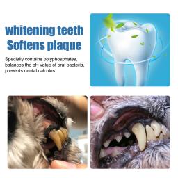 Pet spray oral dental removedor de sujeira dentes gato limpeza purificadores de respiração remover placa do cão mau cheiro boca inofensivo cuidados saudáveis - Image 6