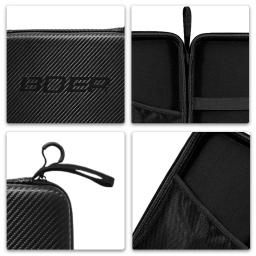Conjunto De Raquete De Tênis De Mesa Portátil, Raquete De Cabaça Dura, Saco De Esportes, EVA Square Shaped Handbag - Image 5