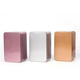 Caixa de lata de metal para presente, latas de chá, doces, chocolate, caixa de ferro, caixa de embalagem de biscoitos de chocolate, acessórios de joias, caixas de armazenamento - Image 1