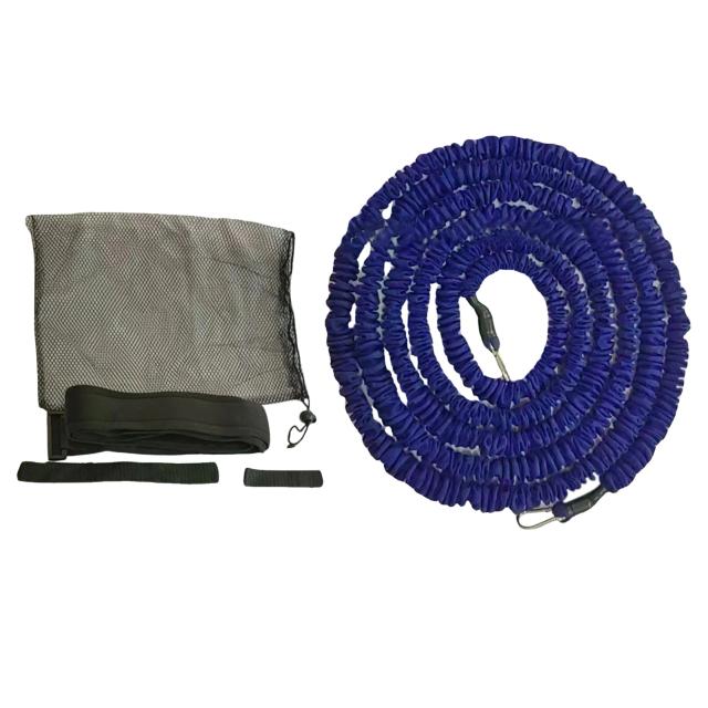 Cinto de Resistência Ajustável para Natação 4m com Cabo Bungee para Treino, Reabilitação e Cross-Training na Água