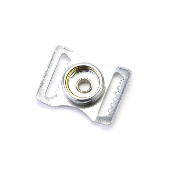Kit de Reparação para Capacetes de Futebol - Adaptador de Fivela em Aço Inoxidável para Beisebol e Hóquei