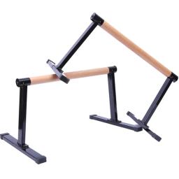 Barras Paralelas Para Treinamento De Peso, De Madeira, Aço, Push Up, Handstand, Rod Bracket Rack, Treinamento De Peso, Punho De Aperto, Ginásio Fitness, Equipamento De Exercício - Image 1