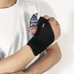 Fitness polegar pulso cinta envolve túnel carpal artrite tendonite entorse suporte de pulso bandagem ginásio esportes em casa protetor de mão - Image 6