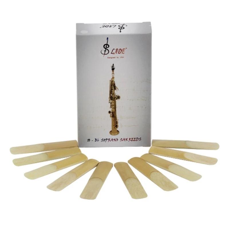 10 peças palhetas de saxofone 2/2,5/3 para alto tenor esporano saxofone clarinete durável F2TC - Image 1