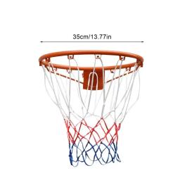 Conjuntos de cesta de basquete para crianças, 35/45cm, anel montado na parede, aro de parede, cesta suspensa, rede, resistente ao desgaste, suprimentos de basquete - Image 6