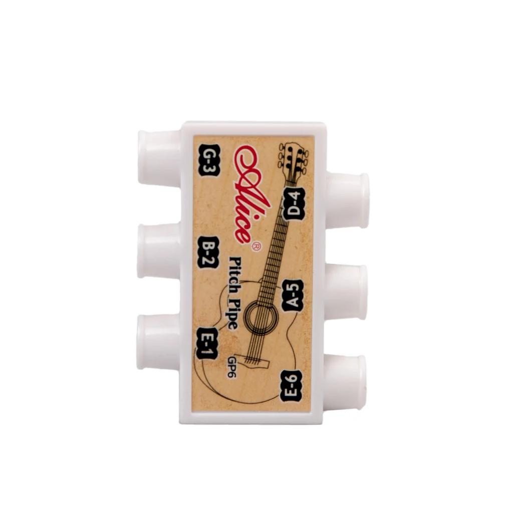 Afinação da corda da guitarra acústica afinação E-A-D-G-B-E alice a001 afinador da tubulação do passo da guitarra cromática - Image 1