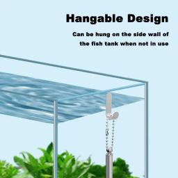 Aquarium Square Fishing Net com ventosa, cabo longo extensível, equipamento de pesca para pegar peixe, tanque de camarão, acessórios limpos - Image 6