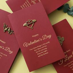 Amor Gift Card com Envelope, Presente do dia dos namorados, aniversário, presente de aniversário para namorada, namorado presente, presentes de casamento - Image 4