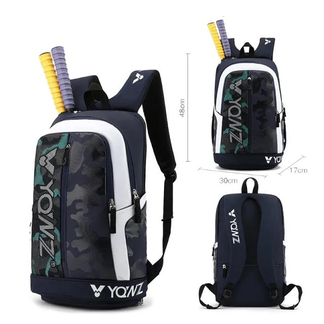 Mochila Esportiva Multifuncional para Raquete de Badminton e Tênis - Saco Atlético para Homens e Mulheres