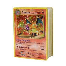 Pokémon Foil Flash Cards, Charizard, Blastoise, Venusaur, Mewtwo Game Collection, PTCG Proxy Cards, 1ª Edição, 1996 - Image 2