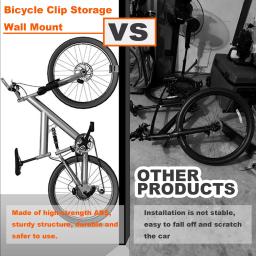 Bicicleta ajustável Suporte de Parede, Estacionamento Racks, Fivela De Armazenamento, Portátil, Estrada, MTB, Bicicleta, Interior, Suporte Vertical, Corrida, Ciclismo, 2Pcs - Image 3