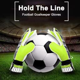 Luvas Profissionais Goleiro para Crianças e Adultos, Luvas engroçadas do goleiro do futebol, Luvas antiderrapantes do goleiro do futebol - Image 6