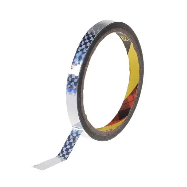Bastão de Ginástica Rítmica com Argolas de Fita Holográfica Prismática e Brilho Intenso
