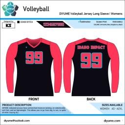 Homens Mulheres Kid Voleibol Jerseys Personalizado Treinamento Competição Esportes Respirável Longo-sleeved Top V-neck Nova Sublimação Luz - Image 3