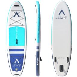 MARINHO SOLAR-Inflável Stand Up Paddle Board, Premium SUP Acessórios, Ampla Posição, Controle de Surf, Antiderrapante, Deck Lea, 11 ", 6" - Image 4