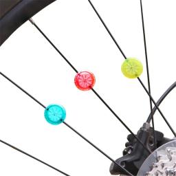 Bicicleta impermeável roda falou luz, luz de corrida, LED luminoso sapato clip luz, mountain bike lâmpada de fio de aço, bicicleta acessório - Image 6