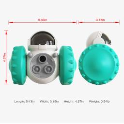 Trate o brinquedo vazando para cães pequenos e grandes, Brinquedos interativos Tumbler, Cachorro e gato, Dispensador Slow Food, IQ Training Accessories - Image 4