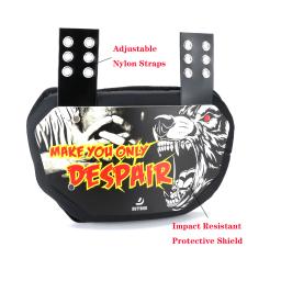 DUTYBOD Futebol Back Plate Traseiro Back Protector Futebol Low Back Pad Rugby Back Pads para Adultos e Jovens - Image 4