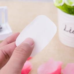 Portátil Banheiro Fatias de Sabão, Banho Mão Lavar Fatia Folhas, Viagem Scented Espuma Sabão Papel, Banho Comprimidos Limpos, 20Pcs - Image 5