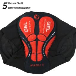 X-tiger calções de ciclismo malha respirável roupa interior de ciclismo 5d gel almofada à prova de choque mtb bicicleta shorts dropshipping roupa interior - Image 6