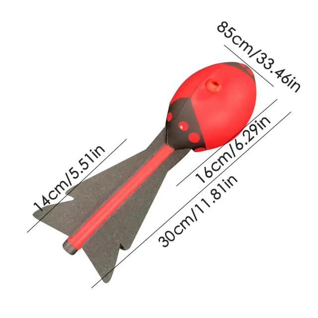 Vortex Howler Foam: Brinquedo de Futebol Uivante para Longas Distâncias, Ideal para Aventura ao Ar Livre
