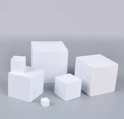 Branco Bloco De Espuma EVA para Artesanato DIY, Model Making Material, Ferramentas De Ensino, Acessórios De Brinquedos Do Jogo, 10*10-60*60*60mm, Quadrado - Image 6