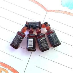 Garrafa de vinho simulação miniatura de comida e brincadeira, acessórios para bonecas, modelos de cenas, adereços, ornamentos - Image 2