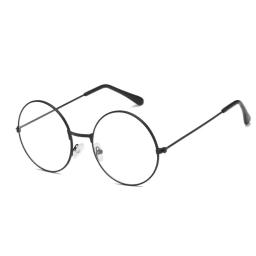 Harry Potter óculos para adultos, acessórios para cosplay, moldura redonda, plana, arte retro, adereços de roupas, presentes para meninos - Image 2