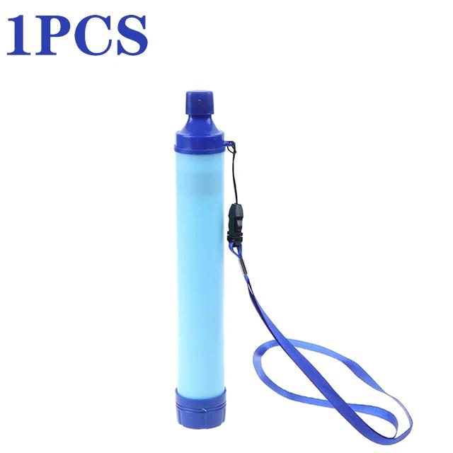 Purificador de água portátil ao ar livre, Camping e caminhadas filtro, vida de emergência, adequado para córregos e lagos, ao ar livre, 1-10pcs - Image 1