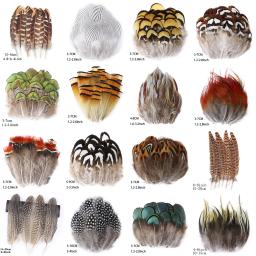 Muito natural pequenas penas de faisão pena de frango para artesanato brincos que fazem acessórios decoração plumas de pavão atacado - Image 1
