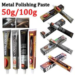 Metal polonês para cromo cobre, alumium, latão e mais pasta de polimento, superfícies limpas de ferrugem, pontos de graxa escala, 50g, 100g - Image 2